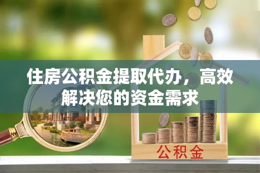 安多住房公积金提取代办，高效解决您的资金需求