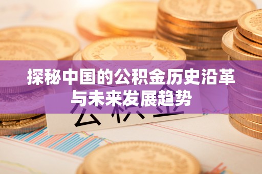 安多探秘中国的公积金历史沿革与未来发展趋势