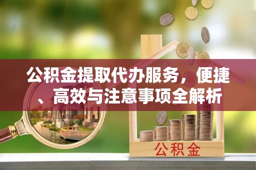 安多公积金提取代办服务，便捷、高效与注意事项全解析