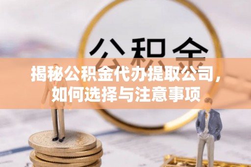 安多揭秘公积金代办提取公司，如何选择与注意事项