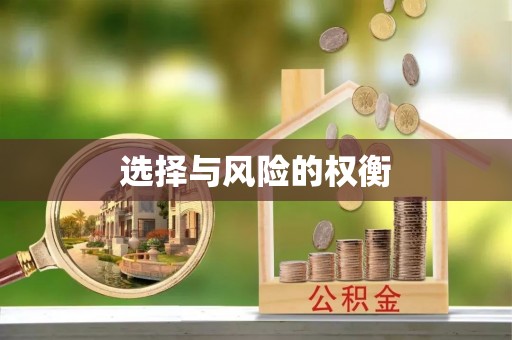 安多选择与风险的权衡