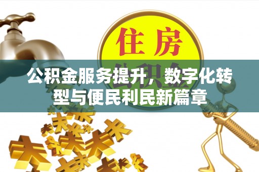 安多公积金服务提升，数字化转型与便民利民新篇章
