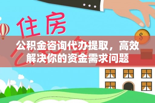 安多公积金咨询代办提取，高效解决你的资金需求问题