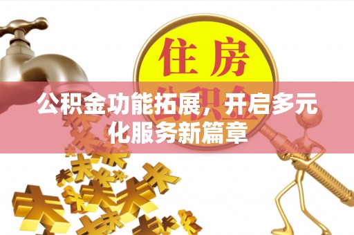 安多公积金功能拓展，开启多元化服务新篇章