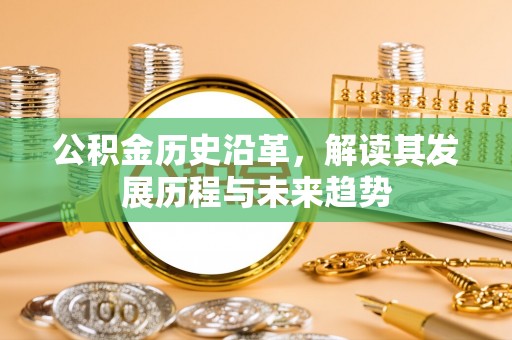 安多公积金历史沿革，解读其发展历程与未来趋势
