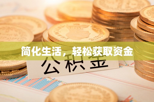 安多简化生活，轻松获取资金