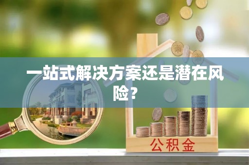安多一站式解决方案还是潜在风险？